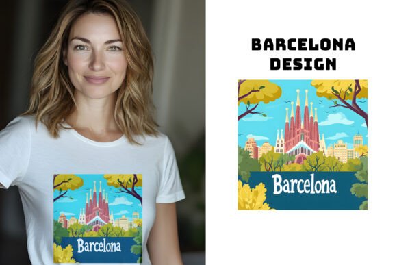 Barcelona City Design: A Whimsical Asset for Modern Creatives