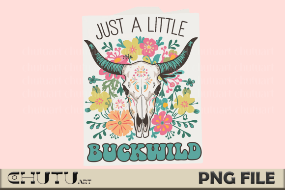 Colorful Skull PNG: Infuse Retro Boho Energy Into Your Designs