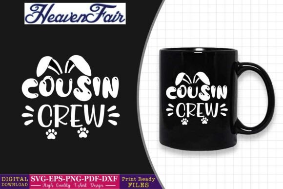 Cousin Crew Easter SVG T-shirt Design: Your Ultimate Creative Asset