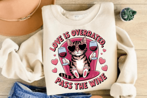 Love is Overrated Pass PNG: Bold Graphics for Creative Projects