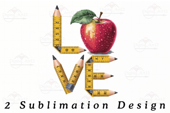 Love Sublimation Design: Vibrant Art for Lasting Creations