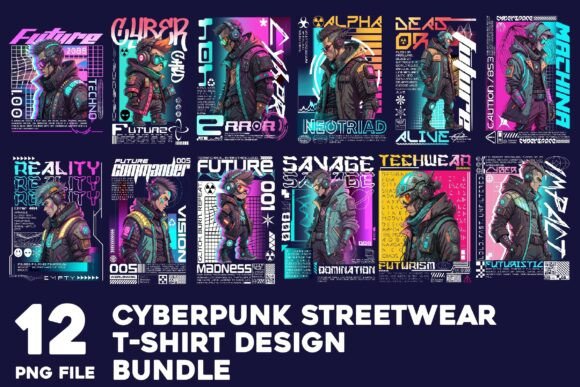Neon Lights and Urban Nights: Mastering Cyberpunk Streetwear Design