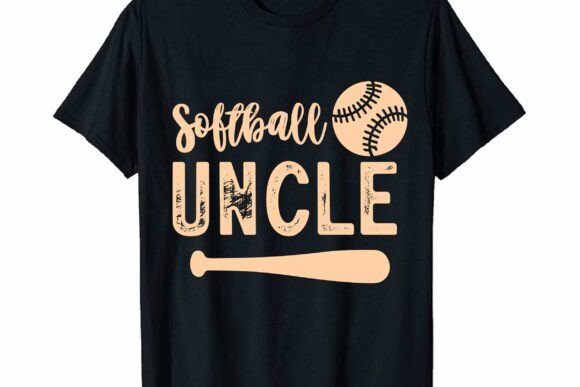 Softball Uncle SVG PNG Retro Design: A Must-Have for Crafters