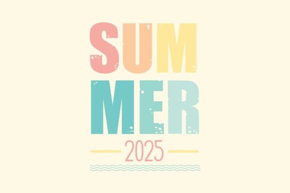 Summer 2025 SVG: Retro SUMMER Svg Design for Your Projects