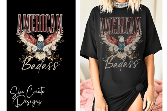 Unleash Your Edge: The Power of the American Badass Design PNG