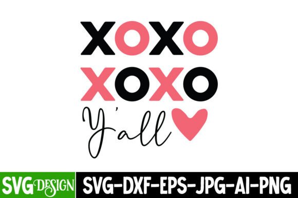 Xoxo Y’all SVG Design: Your Southern Charm for Valentine’s Creativity